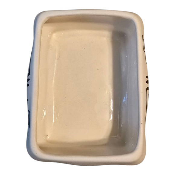 Rosa Dine Vintage Navajo Clay Lidded Trinket Box The End of the Trail - Picture 8 of 8